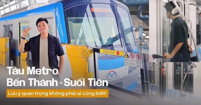 Cẩm nang chi tiết khi đi tàu Metro Bến Thành-Suối Tiên: Những lưu ý và điều cấm kỵ để trải nghiệm trọn vẹn nhất