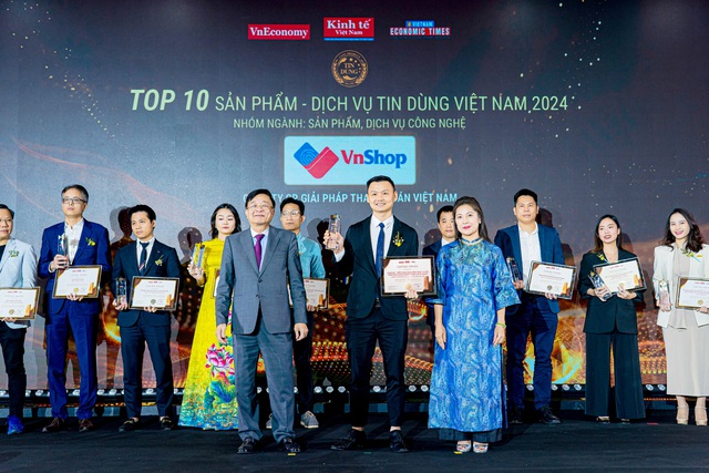 VnShop - nền tảng mua sắm trực tuyến trên app ngân hàng lọt Top Tin dùng Việt Nam 2024- Ảnh 1.