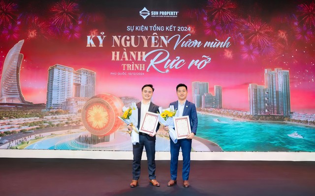 Sky Realty tỏa sáng, giành cú đúp giải thưởng tại sự kiện của Sun Group