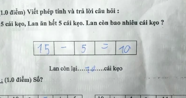 Bài toán tiểu học đang khiến cả cõi mạng dậy sóng: "14 trừ đi bao nhiêu để lớn hơn 14?"