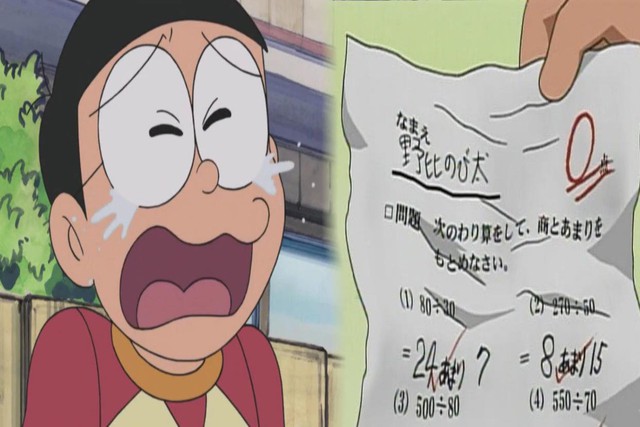 Vì sao Nobita làm bài kiểm tra toàn 0 điểm mà vẫn được lên lớp: Người đọc Doraemon nhiều cũng chưa chắc đã biết lý do Vì sao Nobita làm bài kiểm tra toàn 0 điểm mà vẫn được lên lớp: Người đọc Doraemon nhiều cũng chưa chắc đã biết lý do