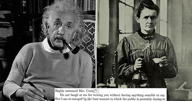 Albert Einstein đã viết những gì trong bức thư gửi Marie Curie vào năm 1911? Albert Einstein đã viết những gì trong bức thư gửi Marie Curie vào năm 1911?