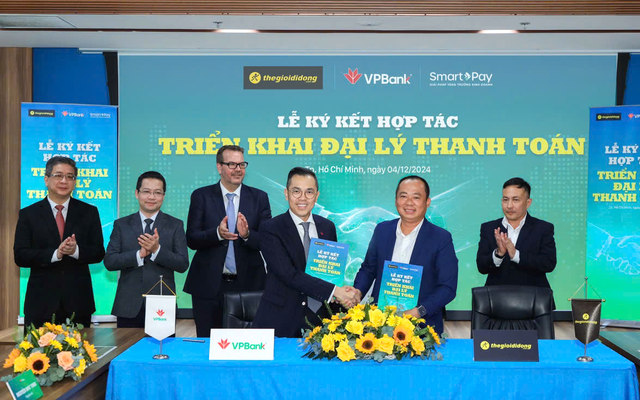 VPBank và Thế Giới Di Động hợp tác triển khai mô hình đại lý thanh toán