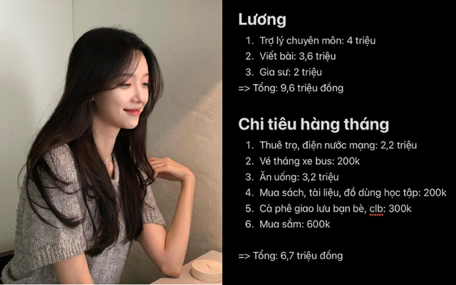1 bức ảnh của cô gái thu nhập chưa đến 10 triệu khiến ai cũng nể 1 bức ảnh của cô gái thu nhập chưa đến 10 triệu khiến ai cũng nể