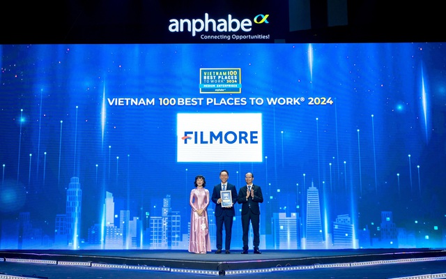 Filmore Development ghi danh Top 100 nơi làm việc tốt nhất Việt Nam 2024