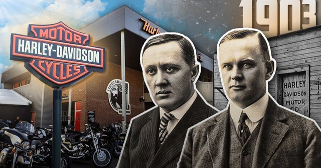 Lịch sử ra đời của mô tô Harley - Davidson