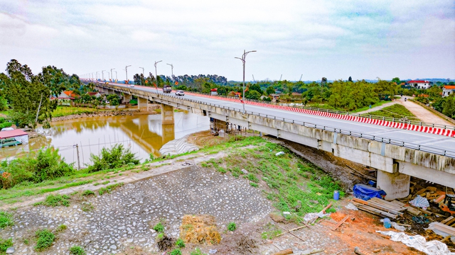 Xã nông thôn có 2 cây cầu nối 3 tỉnh, tương lai sẽ trở thành điểm kết nối 2 thành phố trực thuộc trung ương- Ảnh 6.