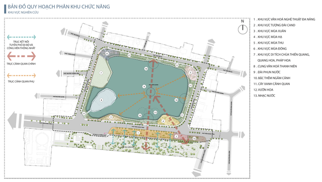 Hà Nội đề xuất xây dựng 5 quảng trường mới quanh Hồ Thiền Quang- Ảnh 1.