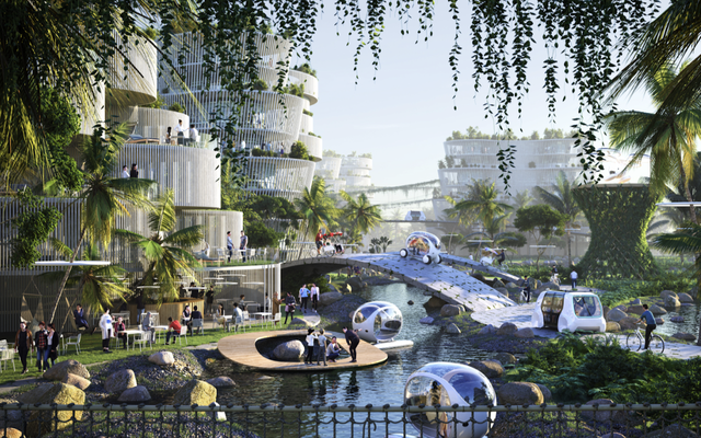 Phối cảnh dự án BiodiverCity, Malaysia (Nguồn: Floornature)