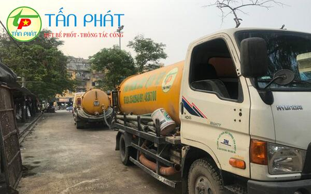 Hút bể phốt tại Hà Nội Tấn Phát giá rẻ
