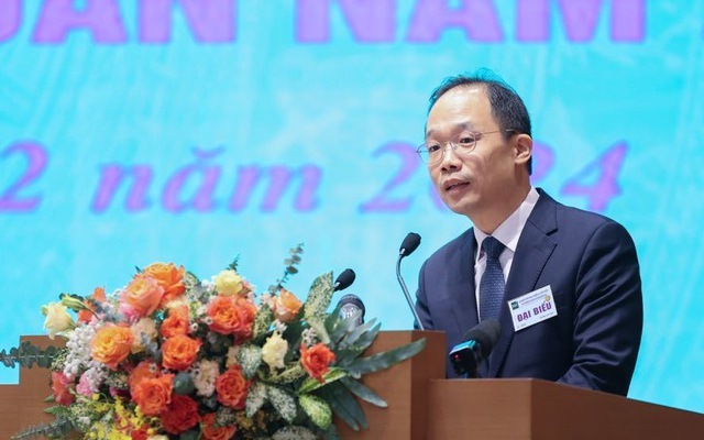 Tham tán công sứ Đại sứ quán Hàn Quốc tại Việt Nam phát biểu tại Hội nghị - Ảnh: VGP/Nhật Bắc