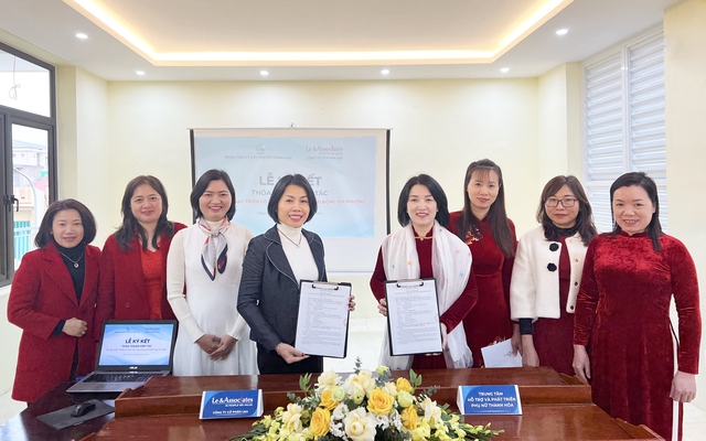 L&A ký thỏa thuận hợp tác với Trung tâm Hỗ trợ Phụ nữ Thanh Hóa