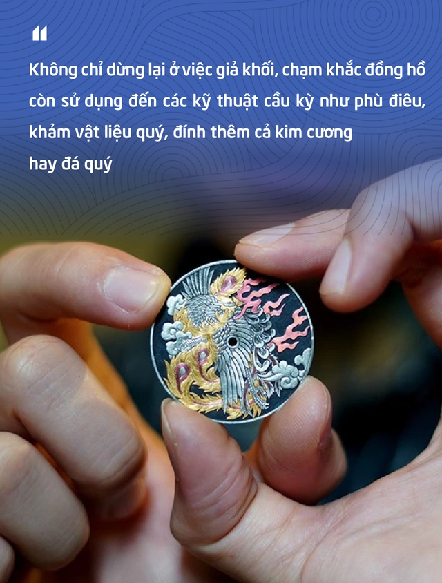Chàng trai 8X kiếm hàng nghìn USD nhờ phục vụ thú chơi lạ cho đại gia Việt: ‘Xăm’ trên đồng hồ khó hơn gấp nhiều lần so với xăm trên da người - Ảnh 5.