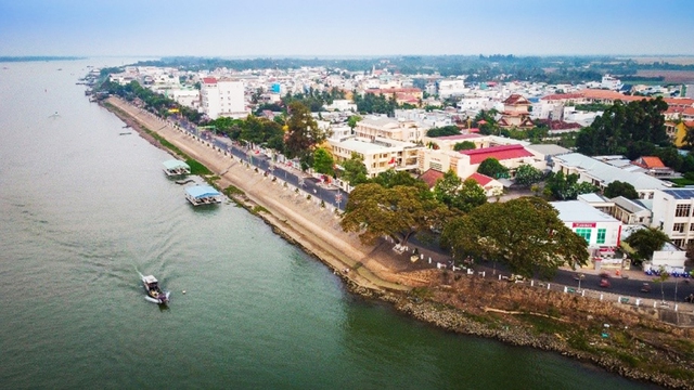 Thị xã thuộc tỉnh đông dân nhất ĐBSCL, có cửa khẩu đường sông duy nhất trên biên giới Việt Nam - Campuchia sẽ lên thành phố- Ảnh 2.