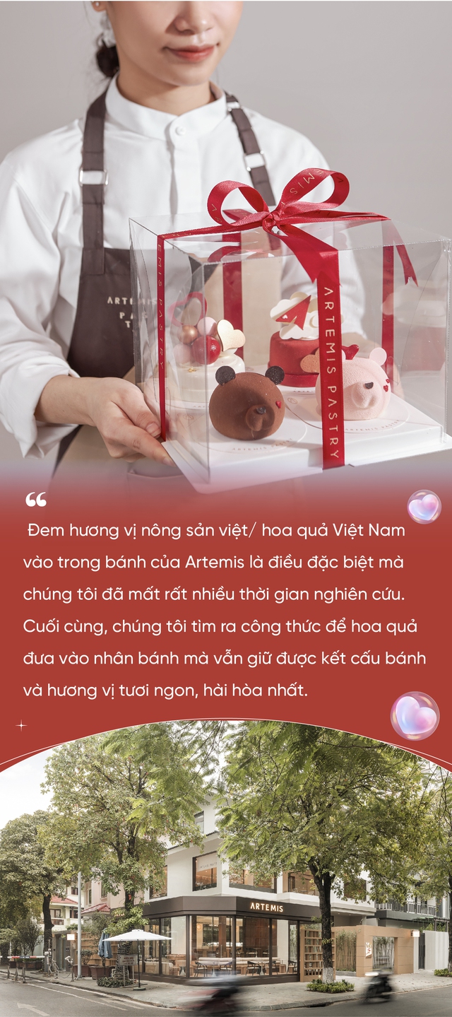 ‏Cô chủ tiệm bánh ngọt Pháp mang đậm 