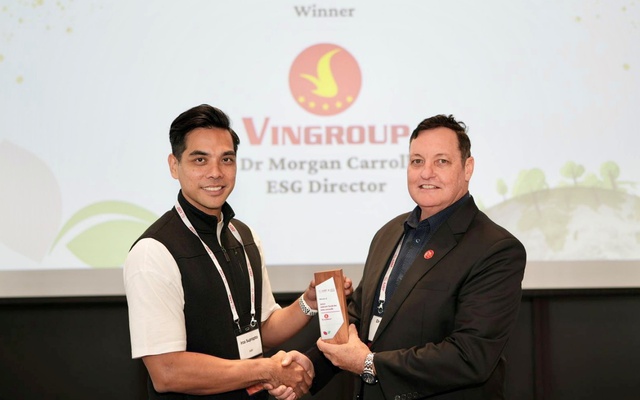 Vingroup giành giải thưởng công nghệ bền vững ASEAN 2023