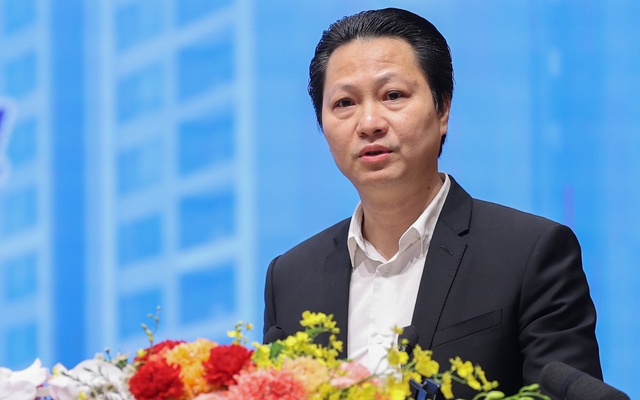 Ông Đỗ Thanh Sơn, Phó Tổng Giám đốc Ngân hàng Công Thương Việt Nam - Ảnh VGP/Nhật Bắc