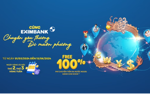 Cùng Eximbank chuyển yêu thương - đi muôn phương