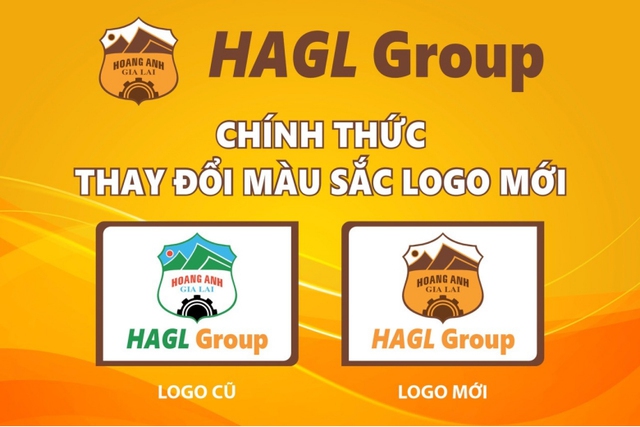HAGL lần đầu tiên thay đổi logo sau 3 thập kỷ, cùng màu với LPBank- Ảnh 1.