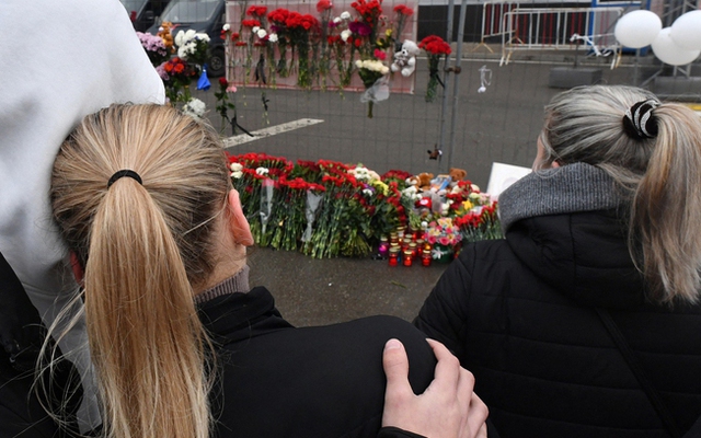 Vụ tấn công khủng bố tại Moscow: Tổng thống Putin tuyên bố 24/3 là ngày quốc tang