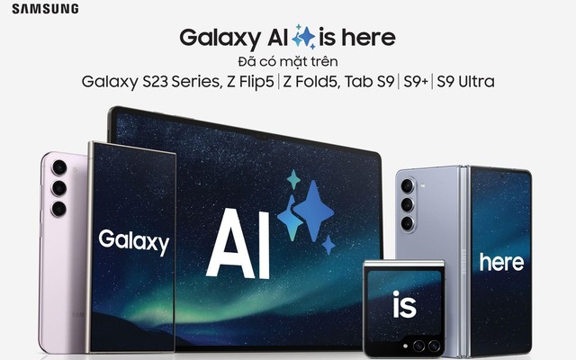 Samsung chính thức mang Galaxy AI đến các thế hệ smartphone tiền nhiệm