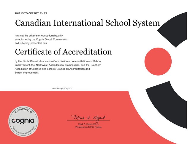 Trường quốc tế Canada đạt chứng nhận kiểm định từ hội đồng trường quốc tế (CIS) và COGNIA- Ảnh 2.
