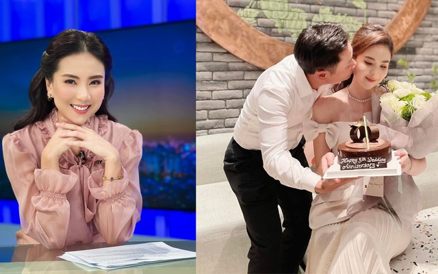 Nữ MC VTV vừa thông báo ly hôn chồng thiếu gia đúng ngày 1/4: Tiết lộ bất ngờ về chồng cách đây 1 năm, từng có lễ cưới xa hoa bậc nhất Hà Thành