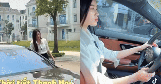 Hoa hậu Đỗ Hà tự lái xe về quê Thanh Hoá, sở hữu xế hộp tiền tỷ Mercedes ở tuổi 23