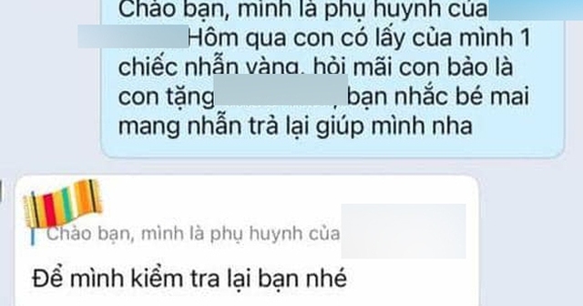 Câu chuyện đang gây tranh cãi: Con trai mang vàng đi tặng bạn, mẹ đòi nhưng gia đình bên kia chặn tin nhắn, đọc xong ai cũng khuyên 1 câu