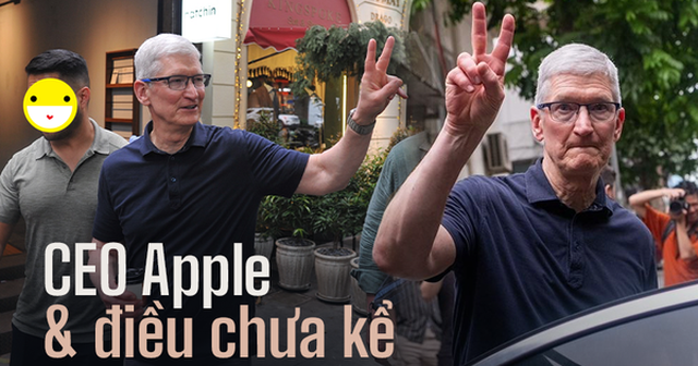 2 ngày CEO Tim Cook ở Việt Nam sao mà dễ thương: Mặc đúng một kiểu quần áo, thấy ai cũng chào, "đặc sản" tắc đường cũng không làm vị lãnh đạo bớt đúng giờ!