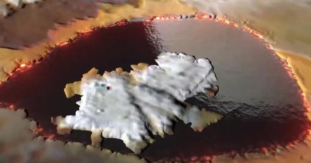 Clip NASA: “Hồ thủy tinh” ở nơi khủng khiếp nhất hệ Mặt Trời