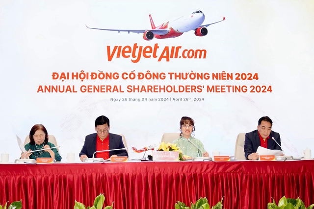 ĐHĐCĐ Vietjet: Năm 2023 mở rộng mạnh mẽ mạng bay quốc tế, doanh thu hàng không 53,7 nghìn tỷ đồng, lợi nhuận từ vận tải hàng không 471 tỷ đồng- Ảnh 1.