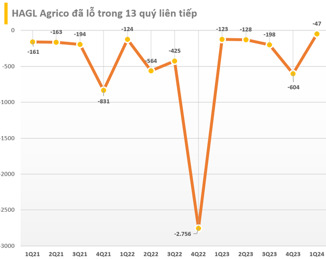 HAGL Agrico lỗ quý thứ 13 liên tiếp, luỹ kế lỗ hơn 8.000 tỷ, chỉ còn hơn 6 tỷ đồng tiền mặt- Ảnh 2.