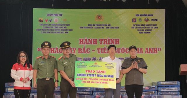 Hành trình tình nguyện hướng về Điện Biên của tuổi trẻ Công an Thủ đô Hành trình tình nguyện hướng về Điện Biên của tuổi trẻ Công an Thủ đô