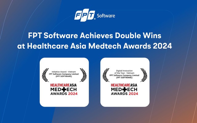 FPT Software nhận cú đúp giải thưởng danh giá trong lĩnh vực chăm sóc sức khỏe FPT Software nhận cú đúp giải thưởng danh giá trong lĩnh vực chăm sóc sức khỏe