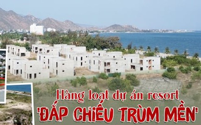 Hàng loạt resort 'đắp chiếu trùm mền' ven biển Nam Trung Bộ