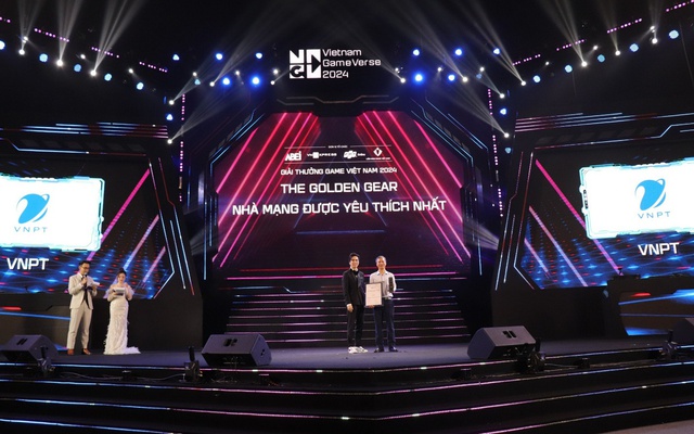 VNPT được Bình chọn nhà mạng yêu thích nhất tại Vietnam Game Awards 2024