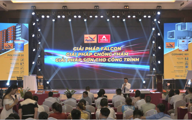Falcon Coatings Việt Nam tổ chức hội thảo giới thiệu sản phẩm mới