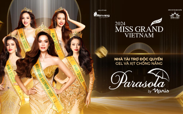 Thương hiệu Parasola By Naris: Nhà tài trợ độc quyền chống nắng Miss Grand Vietnam 2024