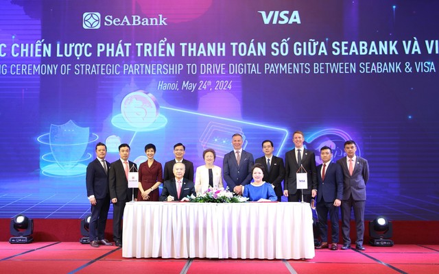 SeABank và Visa hợp tác chiến lược phát triển thanh toán số