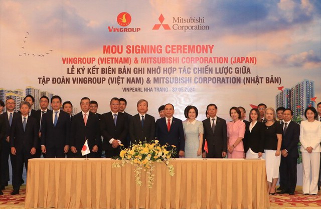 Vingroup và Mitsubishi Corporation ký MOU hợp tác chiến lược toàn diện- Ảnh 1.