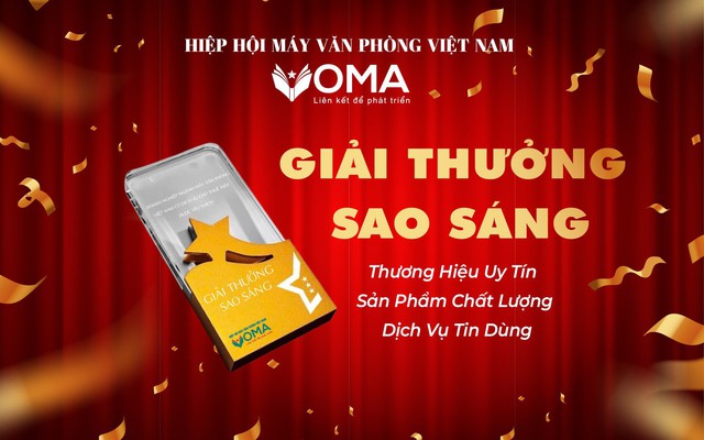 Giải thưởng Sao Sáng – Giải thưởng uy tín bệ phóng của ngành máy văn phòng Việt Nam