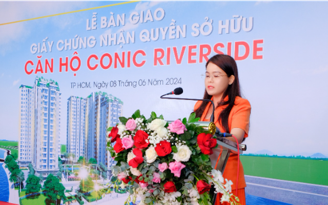 Conic trao giấy chứng nhận quyền sở hữu căn hộ Conic Riverside