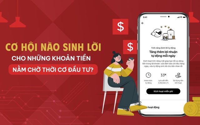 Cơ hội nào sinh lời cho những khoản tiền nằm chờ thời cơ đầu tư?