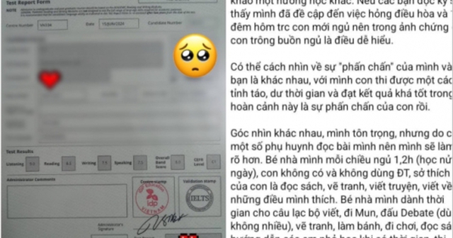 Vụ mẹ khoe con lớp 7 đạt IELTS 8.0 đang gây ồn ào khắp cõi mạng: Diễn biến mới từ nhân vật chính, dân tình nói "bớt thanh minh"