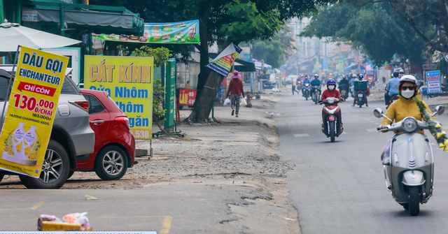 Đường Nguyễn Thị Định (Tp.Thủ Đức) mở rộng lên 30m, người dân bắt đầu bàn giao mặt bằng