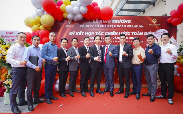 Sao Vàng Holdings ký kết hợp tác chiến lược toàn diện cùng Grand VN