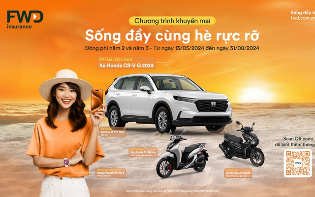 FWD tung khuyến mại “xịn” khuyến khích khách hàng duy trì bảo vệ