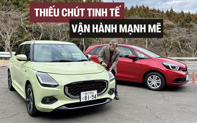 Cha đẻ Nissan GT-R đánh giá Suzuki Swift 2024: 'Có chút thất vọng ở thiết kế kém sang, bù lại cảm giác lái phấn khích và phanh nhạy bén'