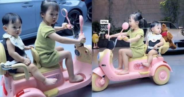 Ái nữ, quý tử nhà Cường Đô La đã có "siêu xe", giá siêu tốt, mẹ ''xem - mua - luôn'' cho con nhé